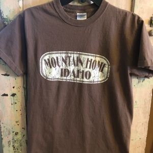 Mountain Home, Idaho Potato tee shirt